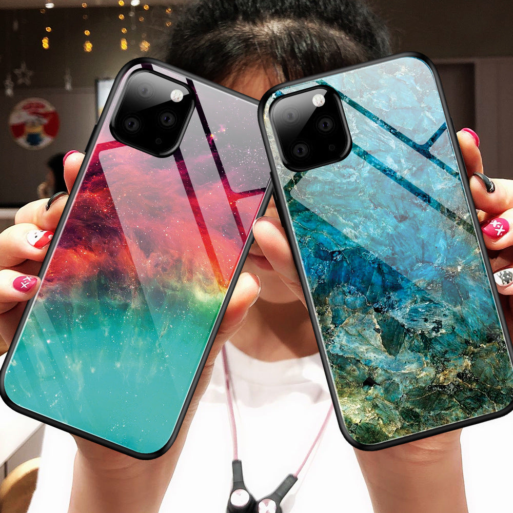 Customized Gradient Glass Phone Case Customized Gradient Glass Phone Case